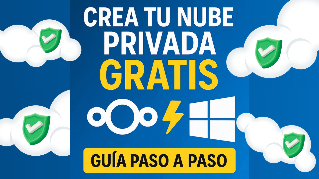Crea tu Nube Privada GRATIS con NextCloud para Windows